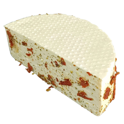 Pastiersky erstv syr ochuten  s paradajkou a olivou